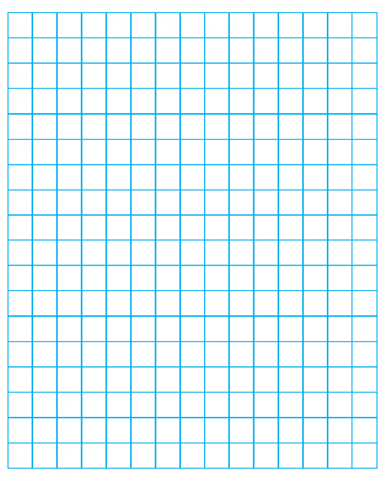 Free Printable Graph Paper/ Grid Paper Template PDF Online