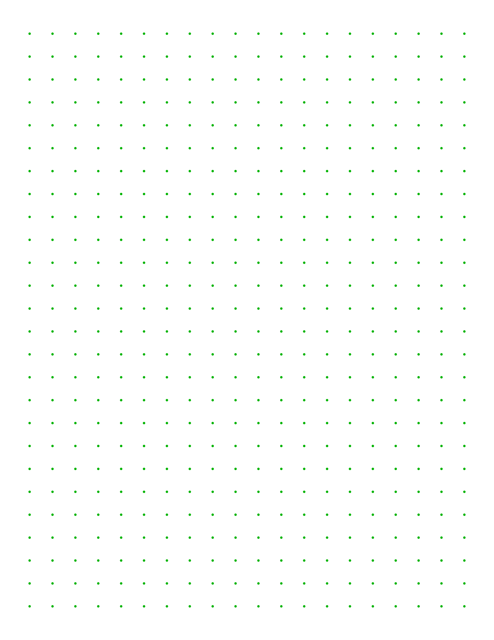 Free Printable Dot Graph Paper Templates in PDF