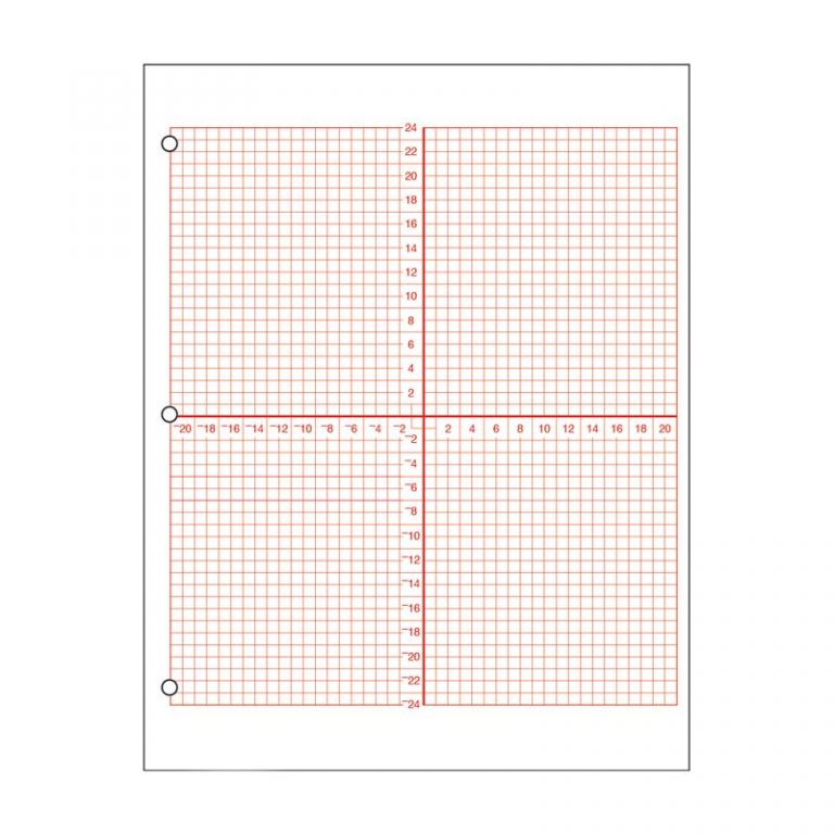 Printable Graph Paper With Axis Template In Pdf 4353