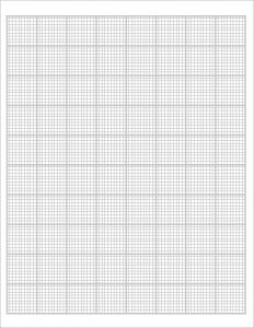 free printable grid paper or graph paper template in pdf