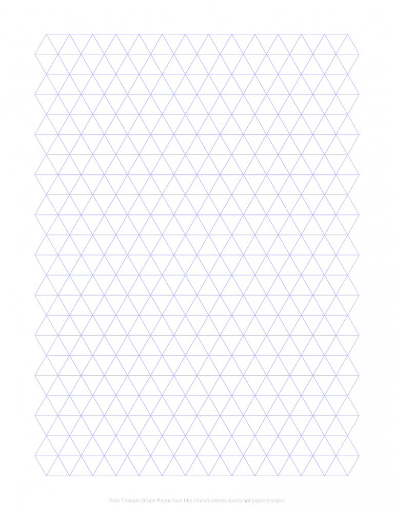 triangle paper free printable graph paper